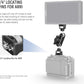 NEEWER Double Super Clamp Camera Mount with Magic Arm, NATO Interface, Cold Shoes, 1/4" Locating Holes for ARRI, Desk Studio Photography Light Stand Pole Cross Bar Umbrella Holder Clamp Mount, UA060