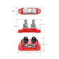 Recoil S2P-38 Bus Bar 250A Power Distribution Block Busbar Dual 3/8” Studs Terminal for Boat Automotive Solar System