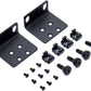 19" Rack Mount Kit for 17.3 inch Wide Switches, Compatible with Select Buffalo Tech, Dell, Cisco, D-Link, NETGEAR, Linksys and TRENDnet Products