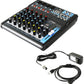 Pyle 6-Channel Professional Audio Mixer - USB - Bluetooth - 48V Phantom Power - Digital MP3 Input - FX 16-Bit DSP - Desk System Interface - PMXU63BT