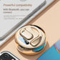 Open Ear Earbuds Wireless Earbuds Bluetooth 5.4, LED Display Bluetooth Earphone for Workout/Running, AI Noise Reduction Touch Controls, 72hr Playtime,Waterproof(Gold)