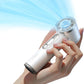 TORRAS COOLiFY iva Handheld Fan with Ice Cooler, [Chill by 50F], 0-100 Adjustable Speed, Super Mini Powerful Portable Fan 5000mAh Rechargeable, Hand Fans for Travel Essentials, Gifts for Women, Ivory