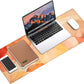 Galdas Gaming Mouse Pad XXL XL Large Long Extended Big Mousepad Non-Slip Rubber Keyboard Mouse Pad with Stitched Edges for Laptop Home Office (31.5x11.8x0.08 Inch) -Fall Leaf
