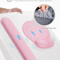 Ergonomic Mouse Pad Wrist Support Set, Memory Foam Keyboard Wrist Rest Set, Relieve Wrist Pain Keyboard Pad, Non-Slip Base Mousepad(Pink Set)