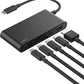 Belkin USB C Hub, 5-Port Hub w/ 4K HDMI Display @ 60Hz, 100W Power Delivery, Fast Data Transfer 10Gbps, USB C Multiport Adapter - Compatible with MacBook, iPad Pro, Chromebook, & More