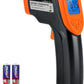 Etekcity Infrared Temperature Thermometer Gun, Laser Food Temp Gun for Pizza Oven, Griddle, Grill, Meat, Candy, Vehicle's Engine, Surface Temp Reader -58°F to 842°F, Orange
