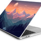 Batianda Premium Case for New MacBook Air 15 inch 2025 M4 2024 2023 with M3 M2 Chip Model A3114 A2941, Designed Protective Plastic Hardshell & Keyboard Cover & Screen Protector, Sunset