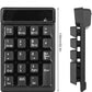 RaceGT Bluetooth Number pad, 19-Keys Wireless Numeric Keypad, Portable Mini Multi-Function Accounting Number Keypad Keyboard Extensions for Laptop/Desktop/Notebook