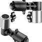2 Pack Reflector Holder Clips,Backdrop Clamp,Photography Studio Reflector Disc Holder Clip Positioning Clamp Mount Adapter for Light Stand with 5/8" Stud