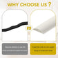 Floor Cord Cover 10FT Cord Covers for Wires on Floor Protect Wires & Prevent Trip Hazards, Easy to Cut for Home, Office, School, Concerts, Cavity W0.6in x H0.32in