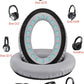 QOQOON Professional Headphone Replacement Ear Pads for Bose QuietComfort 35 QC 2 15 25 Earpads Cushion for QC2 QC15 QC25 SoundTrue SoundLink Around-Ear Headphones Ear Pads with Memory Foam (Grey)