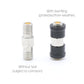 THE CIMPLE CO Coaxial F (F81) Weather Seal Boot - for Coax Ground Blocks, splitters, or Other F Connectors - Creates a Water Tight Seal (Grommet) - (10 Pack)