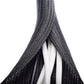 ZhiYo 20ft - 4/5 inch Cable Sleeve, Cord Wrap Wire Protector Tubing for Pets, PC Cable Wrap, Computer Cable Management Sleeve - Black