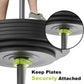 Magnetic Barbell Clamps 2 Inch Olympic – Quick Release Barbell Collars with Anti-Slip TPR Lining | Heavy Duty Weight Clips for Bars for Pro Gym Equipment