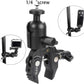 Aluminum Alloy Super Clamp Camera Mount with 360° Ball Head for Bike/Motorcycle Handlebar Pole Tripod Rod 0.5-2.0" Diameter, Compatible with GoPro, Insta360 X5 X4, DJI Osmo Action 5 Pro, Pocket 3