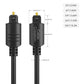 CableCreation 50FT Digital Fiber Optical TosLink Cable Gold Plated for Home Theater, Sound Bar, TV, PS4, Xbox, VD/CD Player,Blu-ray Players,Game Console& More,Black