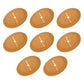 PATIKIL Desk Grommet 2-1/16", 8 Pcs Round Cable Grommet Cord Hole Cover with Adhesive Tape Flexible Table Wire Organizer for Office Home Table Countertop, Light Brown