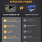 VTOMAN FlashSpeed 1500 Portable Power Station 1548Wh - Recharge 0-100% within 1H, LiFePO4 Battery Powered Solar Generator with 110V/1500W AC Output/Input, 100W USB Port for Camping, Home Backup