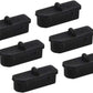 uxcell 6 Pcs Clear Ethernet Hub Port Display Port Adapter Anti Dust Cover Cap Protector Plug