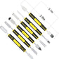 Metal Crowbar 6-Piece Dual-Ends Small Metal Spudger Pry Opening Repair Tools Kit,Professional Repair Tool Kit for Phone, Laptops, Tablet, Mobile Phone, Watch, Digital Home Appliance