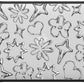 CASETiFY Impact MacBook Air 13" (M1/Intel) Case [Cushioned Impact Corners/Scratch-Resistant/Anti-Slip Grip] - Chrome Doodles - Clear Black