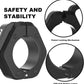 Magnetic Barbell Clamps 2 Inch Olympic – Quick Release Barbell Collars with Anti-Slip TPR Lining | Heavy Duty Weight Clips for Bars for Pro Gym Equipment
