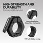 Barbell Clips (Pair), Barbell Clamps, Quick Release Olympic Barbell Clamps with Anti Slip TPR Grip, Barbell Collars for Secure Weightlifting & Powerlifting