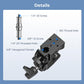 SmallRig Super Clamp Kit 2-Pack, Heavy Duty Max Load 33lb /15kg, with a 1/4"-20 & a 3/8"-16 Top Screw on a 5/8" Stud, for Photography Studio Video Camera Lighting, for Round Pipe and Flat Surface 5318