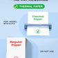 PRT Portable Printer Wireless for Travel, Inkless Bluetooth Compact Mobile Thermal Printer, Supports 8.5" X 11" US Letter, A4 A5, Compatible with iOS, Android, Laptop for Home Use, Office & Vehicles