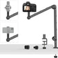 PICTRON VIJIM LS25 Camera Desk Mount, Flexible Overhead Webcam Stand with Boom Arm, Table C-Clamp Suitable for Photography Videography Live Stream