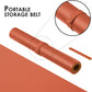 Cork Desk Mat - Small Dual-Sided Desk Pad for Office and Home - Desk Organization and Accessories - Ideal for Large Mouse Pad and Small Desk Mats on Top of Desks(Orange,23.6"x 13.8")