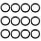 12 Pcs Rubber Grommets, 1-3/4" Inside Diameter 2" Drill Hole Rubber Wire Grommets O Ring Grommets for Wire, Firewall, Cables, Plugs, Automotive