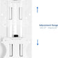 VIVO Height Adjustable VESA Adapter for Single 13 to 27 inch Monitor, Accessory Bracket Kit for Individual Screen, White, STAND-VAD3W