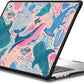 CASETiFY Impact MacBook Air 15" (M2-M4) Case [Cushioned Impact Corners/Scratch-Resistant/Anti-Slip Grip] - Under The Sea - Clear Black