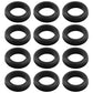 12 Pcs Rubber Grommets, 1-3/8" Inside Diameter 1-1/2" Drill Hole Rubber Wire Grommets for Wire, Firewall, Cables, Plugs