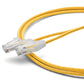TRUECABLE Cat6 Component Rated Patch Cable, Unshielded (U/UTP), 7ft, Yellow, 28AWG Solid Copper, Snagless 10G High-Speed Ethernet Cable, PoE++ 4PPoE 100W, UL Listed, RoHS-3, 1 Pack