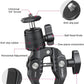 ULANZI R099 Super Clamp Camera Mount - Heavy Duty 3.3lb Load Metal Clamp with 360° Ball Head for Action Cameras (GoPro/Insta360/DJI), DSLR, Bike/Motorcycle Handlebar, Pole/Tube Mount Accessories