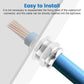 2 Pcs 3/4" NPT Stainless Steel Waterproof Cable Gland, IP68 Waterproof Adjustable Cable Glands, Strain Relief Cord Grip Connectors with Gaskets and Locknut for 13-18mm Cable Diameter