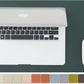 Compact Cork Desk Mat - Small Dual-Sided Desk Pad for Office and Home - Desk Organization and Accessories - Ideal for Large Mouse Pad and Small Desk Mats on Top of Desks(Dark Green,23.6"x 11.8")