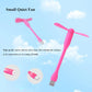 Mini USB Fan, Portable Pocket Fan USB-A Powered Little Cooler, Quiet Operation, for Home Office Car Outdoor Travel- 4 Pack (Pink)