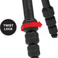 Manfrotto Befree Advanced AS, Camera Tripod, Twist Lock, Compatible with Arca-Swiss, Portableand Compact, Alumiium, Travel Tripod Kit, Ball Head, for DSLR, Mirrorless, Camera Accessories