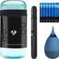 VSGO 11-in-1 Mirrorless Camera Cleaning Kit for Canon,Nikon,Sony,Samsung,Fuji DSLR Cameras, Air Blower Lens Cleaning Pen Microfiber Cloth and Portable Bottle Included (VS-A8E)