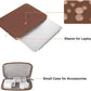 MOSISO Laptop Case 15 inch, 15 inch Laptop Sleeve Bag Compatible with MacBook Air 15 M4 A3241 M3 A3114 M2 A2941 2025 2024 2023, Dell XPS 15, Neoprene Computer Sleeve Bag with Small Case, Caramel Brown