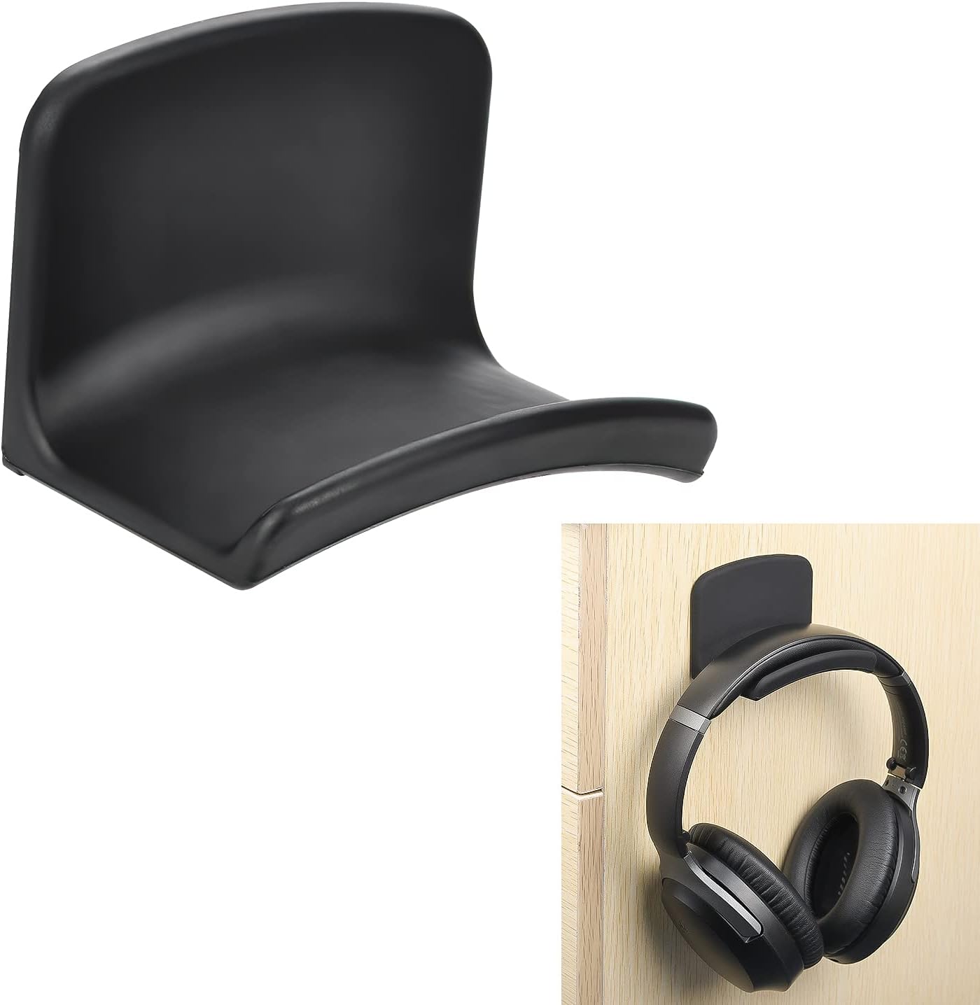 Avantree Neetto HS907 - Headphone Hanger Holder Wall Mount, Headset Hook Under Desk, Universal