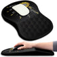 Hokafenle Ergonomic Mouse Pad Wrist Support with Massage Design, Wrist Rest Pain Relief Mousepad with Memory Foam&Non-Slip PU Base, Mouse Pads for Wireless Mouse & Desk (12x8 inch,Inspirational)