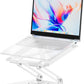 Urmust Laptop Stand for Desk with 360 Rotating Base, Ergonomic Adjustable Laptop Riser for Laptops 10 to 16 Inches