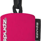 SPUDZ Classic Microfiber Lens Cleaner – Clip-On Pouch, Washable – for Binoculars, Scopes, Glasses, Screens | Pink, 6 x 6 Inch (3-Pack)