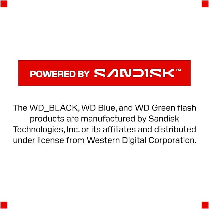 WD_Black SN7100 1TB NVMe SSD - Gen4 PCIe, M.2 2280, Up to 7,250 MB/s Read Speed, Up to 6,900 MB/s Write Speed, Next Gen TLC 3D NAND, for Laptops, Handheld Gaming Devices - WDS100T4X0E