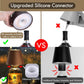 WILIT Wireless Bottle Lamp for Bar Decor, 3-Level Brightness Lampshades for Table Lamps, RGB Lamp for Bedroom, Table Decor for Living Room lamp, Cute Night Light for Women Gifts