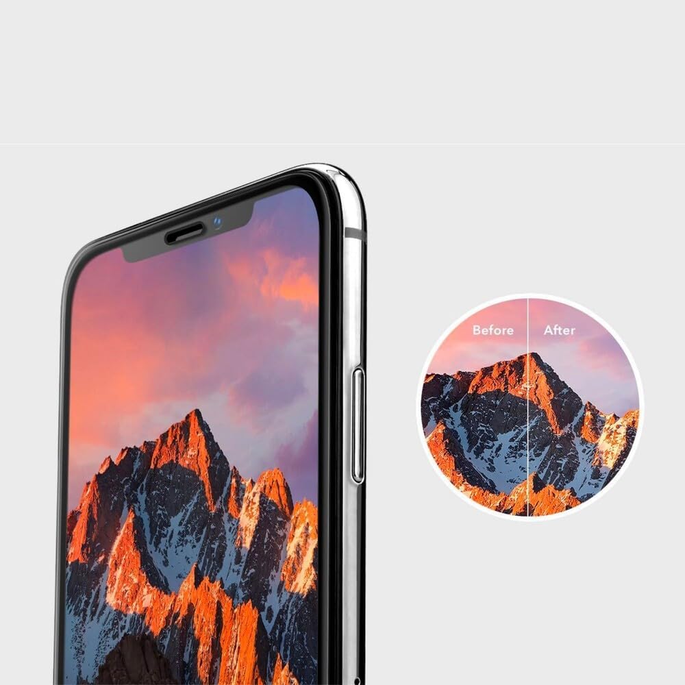 CASETiFY Impact Ultra HD Screen Protector [Strengthened 9H aluminosilicate glass, applicator included] for iPhone 15